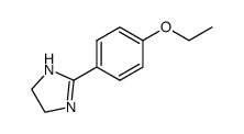 2-(4-ethoxy-phenyl)-4,5-dihydro-1H-imidazole结构式