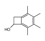 2,3,4,5-Tetramethyl-bicyclo[4.2.0]octa-1,3,5-trien-7-ol结构式