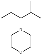 4-(1-Ethyl-2-methylpropyl)morpholine结构式