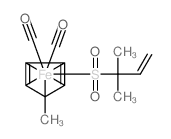 carbon monoxide,iron(6+),5-methylcyclopenta-1,3-diene,3-methyl-3-sulfinatobut-1-ene结构式