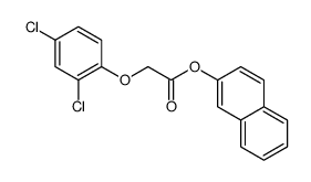 naphthalen-2-yl 2-(2,4-dichlorophenoxy)acetate Structure