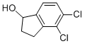 4,5-DICHLORO-2,3-DIHYDRO-1H-INDEN-1-OL结构式