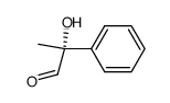 (R)-2-hydroxy-2-phenylpropanaldehyde结构式