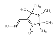 4-HYDROXYIMINOMETHYL-1,2,5,5-PENTAMETHYL-3-IMIDAZOLINE-3-OXIDE Structure
