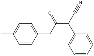 a-Phenyl-g-(4-Methylphenyl)acetoacetonitrile structure