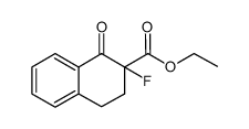 2-fluoro-2-(ethoxycarbonyl)-1-tetralone结构式