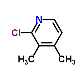 2-Chloro-3,4-dimethylpyridine structure
