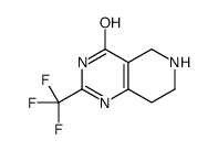 2-Trifluoromethyl-5,6,7,8-tetrahydro-pyrido[4,3-d]pyrimidin-4-ol structure