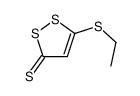 5-ethylsulfanyldithiole-3-thione结构式
