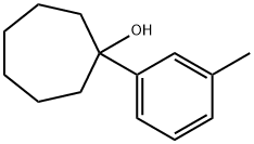 1-(meta-tolyl)-cycloheptanol结构式
