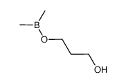 3-((dimethylboranyl)oxy)propan-1-ol结构式