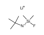 lithiumtert-butyl(fluorodimethylsilyl)amide Structure