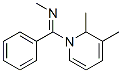 Pyridine, 1,2-dihydro-2,3-dimethyl-1-[(methylimino)phenylmethyl]- (9CI) structure