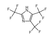2,4,5-tris(trifluoromethyl)imidazole Structure