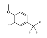 2-fluoro-1-methoxy-4-(trifluoromethyl)benzene结构式