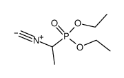 diethyl 1-isocyanoethyl-phosphonate Structure