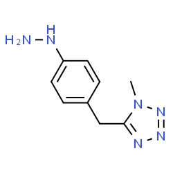 1H-Tetrazole,5-[(4-hydrazinophenyl)methyl]-1-methyl-(9CI) picture