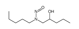N-(2-hydroxypentyl)-N-pentylnitrous amide结构式