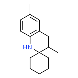 Spiro[cyclohexane-1,2(1H)-quinoline], 3,4-dihydro-3,6-dimethyl- (9CI)结构式