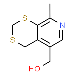 4H-m-Dithiino[4,5-c]pyridine-5-methanol,8-methyl-(8CI)结构式