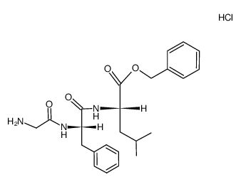 HCl·H-Gly-Phe-Leu-OBn Structure