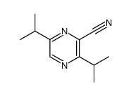 Pyrazinecarbonitrile, 3,6-bis(1-methylethyl)- (9CI) structure