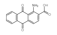 1-Amino-9,10-dioxo-9,10-dihydro-2-anthracenecarboxylic acid picture