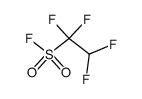 1,1,2,2-tetrafluoroethanesulfonyl fluoride Structure