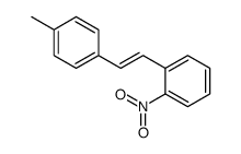 1-[2-(4-methylphenyl)ethenyl]-2-nitrobenzene Structure