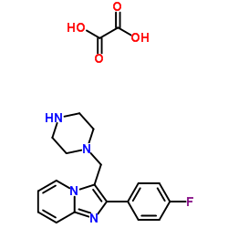 2-(4-FLUORO-PHENYL)-3-PIPERAZIN-1-YLMETHYL-IMIDAZO[1,2-A]PYRIDINE OXALIC ACID SALT picture