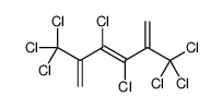 (3E)-3,4-dichloro-2,5-bis(trichloromethyl)hexa-1,3,5-triene Structure