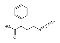 4-Azido-2-phenylbutanoic acid Structure