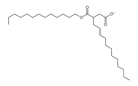 tridecyl hydrogen 2-dodecenylsuccinate结构式