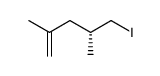 (R)-5-iodo-2,4-dimethylpent-1-ene Structure