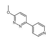 3-methoxy-6-pyridin-4-ylpyridazine结构式