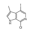 7-chloro-4-iodo-3-methyl-1H-pyrrolo[2,3-c]pyridine picture