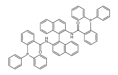 (S)-N,N'-(1,1'-联萘-2,2'-二基)双(2-二苯基膦苯甲酰胺)图片