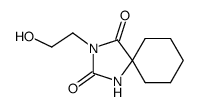 3-(2-Hydroxyethyl)-1,3-diazaspiro[4.5]decane-2,4-dione picture