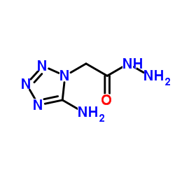 2-(5-Amino-1H-tetrazol-1-yl)acetohydrazide Structure