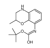 tert-Butyl 2-methyl-3,4-dihydro-2H-benzo[b][1,4]oxazin-8-ylcarbamate picture