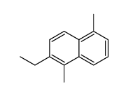 2-ethyl-1,5-dimethylnaphthalene结构式