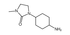 1-(4-aminocyclohexyl)-3-methylimidazolidin-2-one Structure