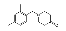 4-Piperidinone, 1-[(2,4-dimethylphenyl)methyl] Structure