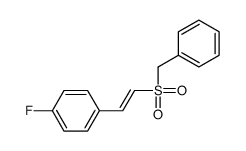 1-(2-benzylsulfonylethenyl)-4-fluorobenzene Structure
