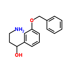 3-Amino-1-[3-(benzyloxy)phenyl]-1-propanol Structure