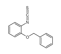 1-isothiocyanato-2-phenylmethoxybenzene结构式
