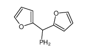 bis(furan-2-yl)methylphosphane Structure