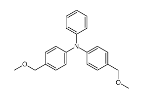 4-(methoxymethyl)-N-(4-(methoxymethyl)phenyl)-N-phenyl aniline结构式