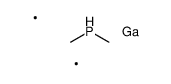 dimethylgallium,dimethylphosphane Structure