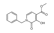 Methyl 1-benzyl-3-hydroxy-2-oxo-1,2-dihydropyridine-4-carboxylate Structure